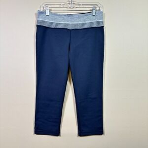 LULULEMON Blue Crop Leggings, Size‎ 10